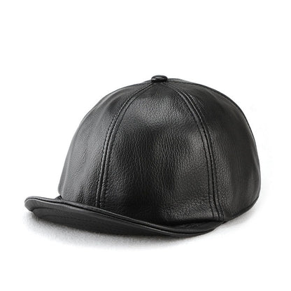 Retro Casual Leather Suede Sheepskin All-match Hats