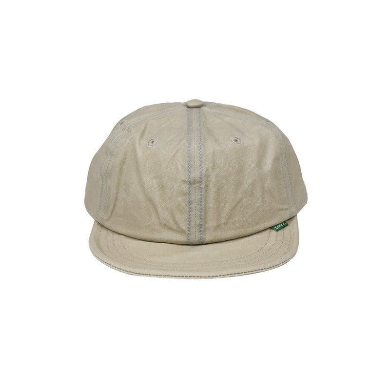 Retro Wax Cloth Flip Hat Beret Casual Cap Adjustable Hat