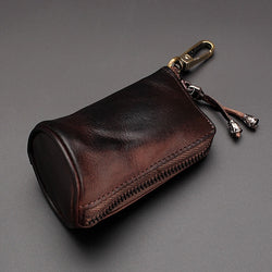 Retro Genuine Leather Card Holder Coin Bag