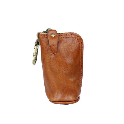 Retro Handmade Leather Key Bags Waist Bags