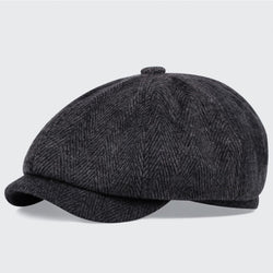 Retro Casual Herringbone All-match Hats