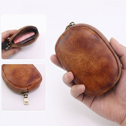 Retro Handmade Leather Card Wallets