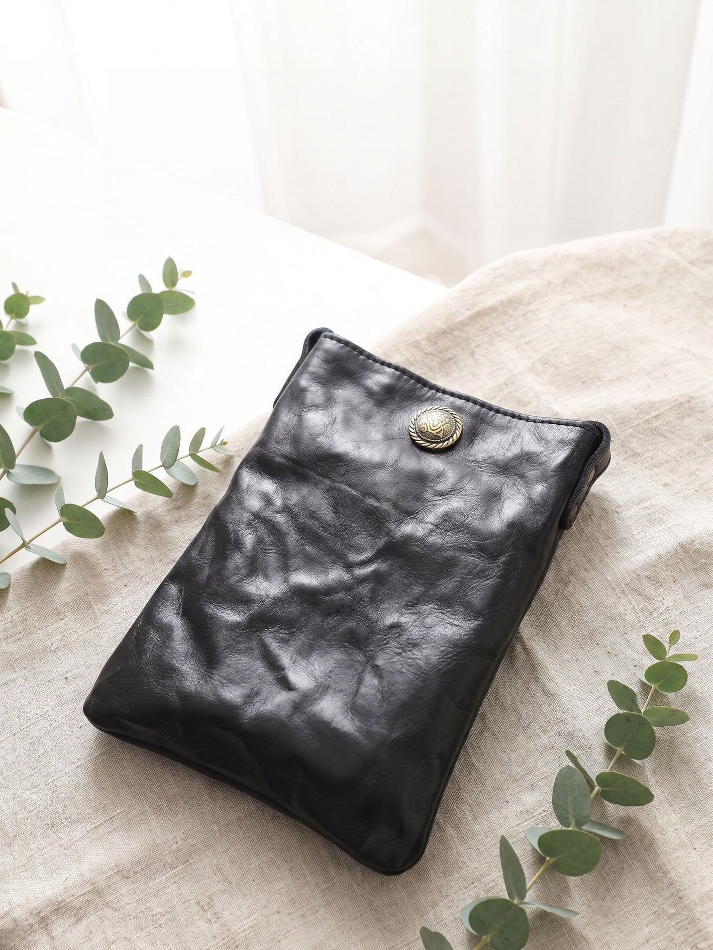 Retro Handmade Leather Crossbody Bag