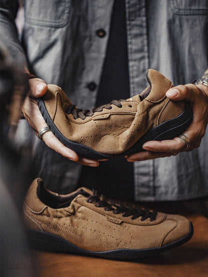 Vintage Training Shoes Soft-soled Brown Men's Casual Shoes