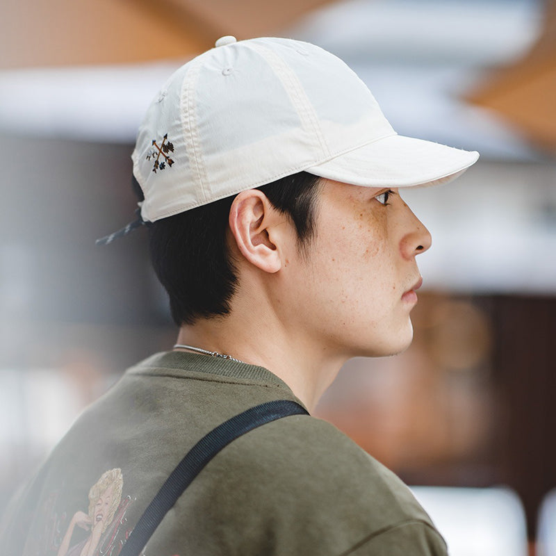 Retro Summer Light Mountain Cap