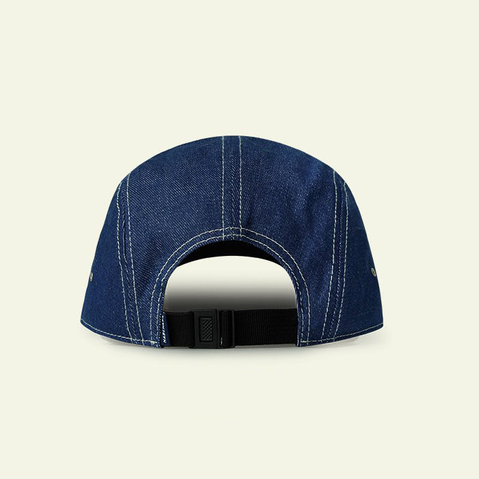 Retro Denim Flip Hat Beret Casual Cap Adjustable Hat