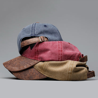 Retro Flip Hat Beret Casual Cap Adjustable Hat