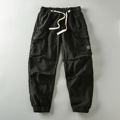 Retro Camouflage Multi-Pocket Working Pants Casual Pants