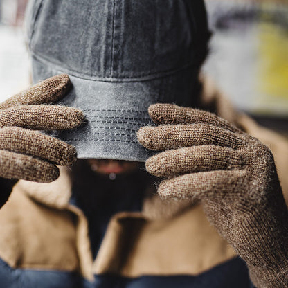Retro Velvet Finger Touch Screen Gloves