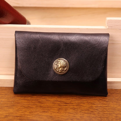 Handmade Retro Card Holder Leather Wallet