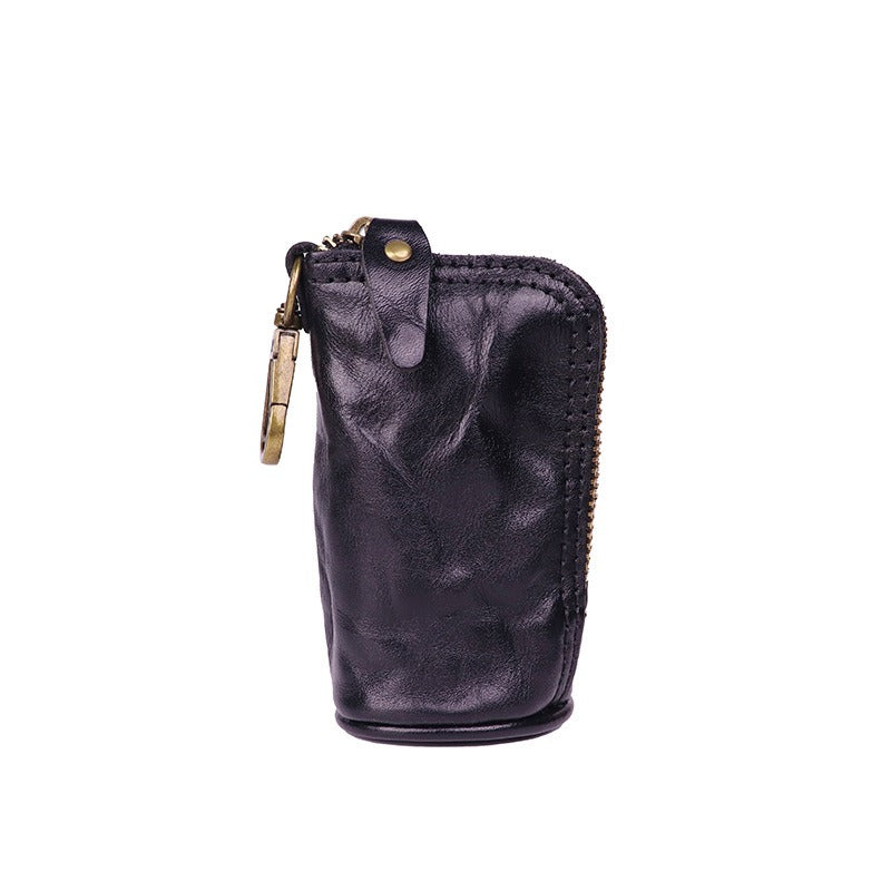 Retro Handmade Leather Key Bags Waist Bags