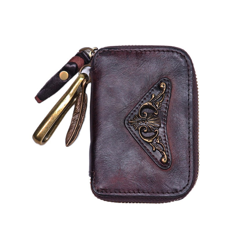 Retro Handmade Leather Key Bags