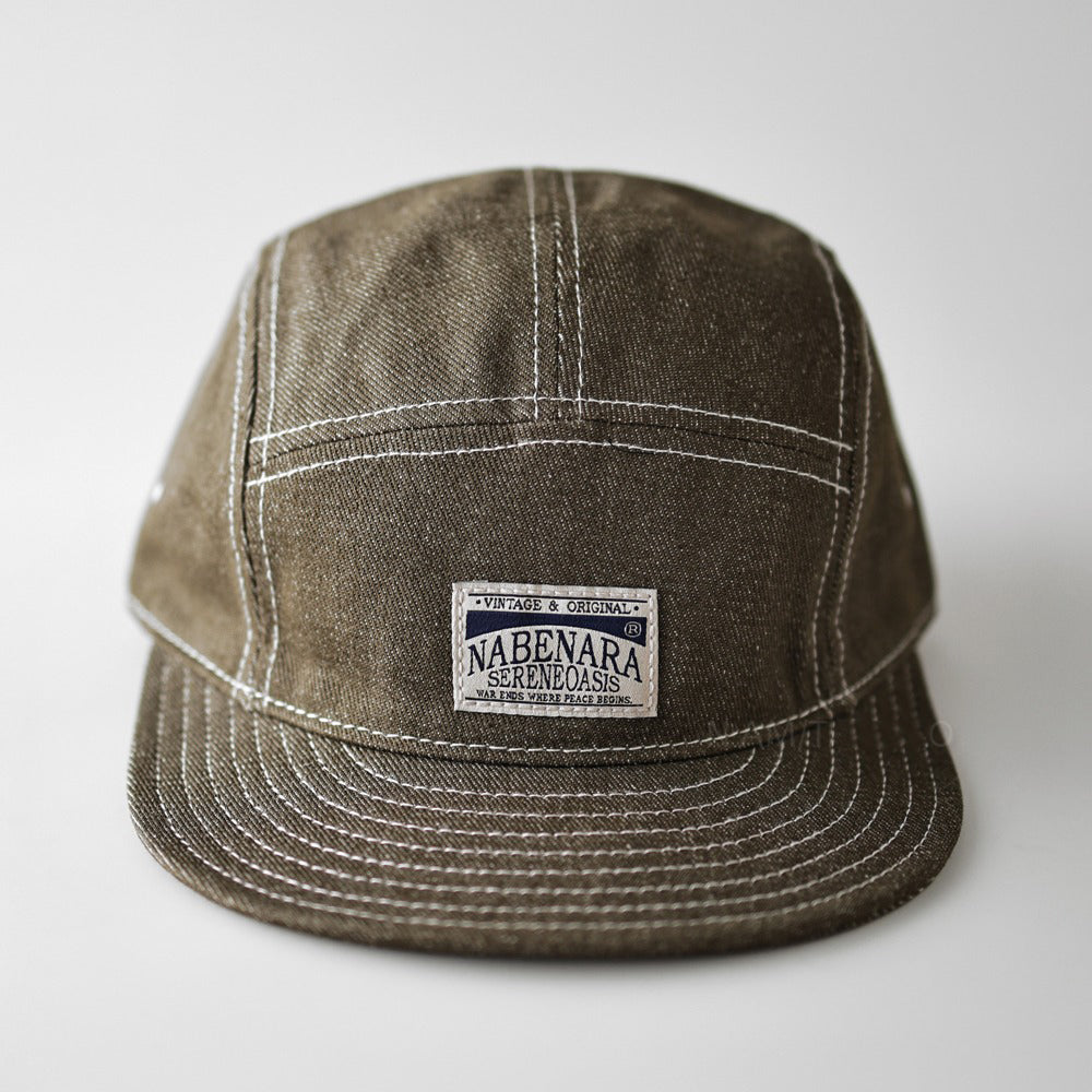 Retro Denim Flip Hat Beret Casual Cap Adjustable Hat