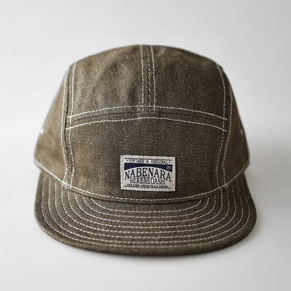 Retro Denim Flip Hat Beret Casual Cap Adjustable Hat