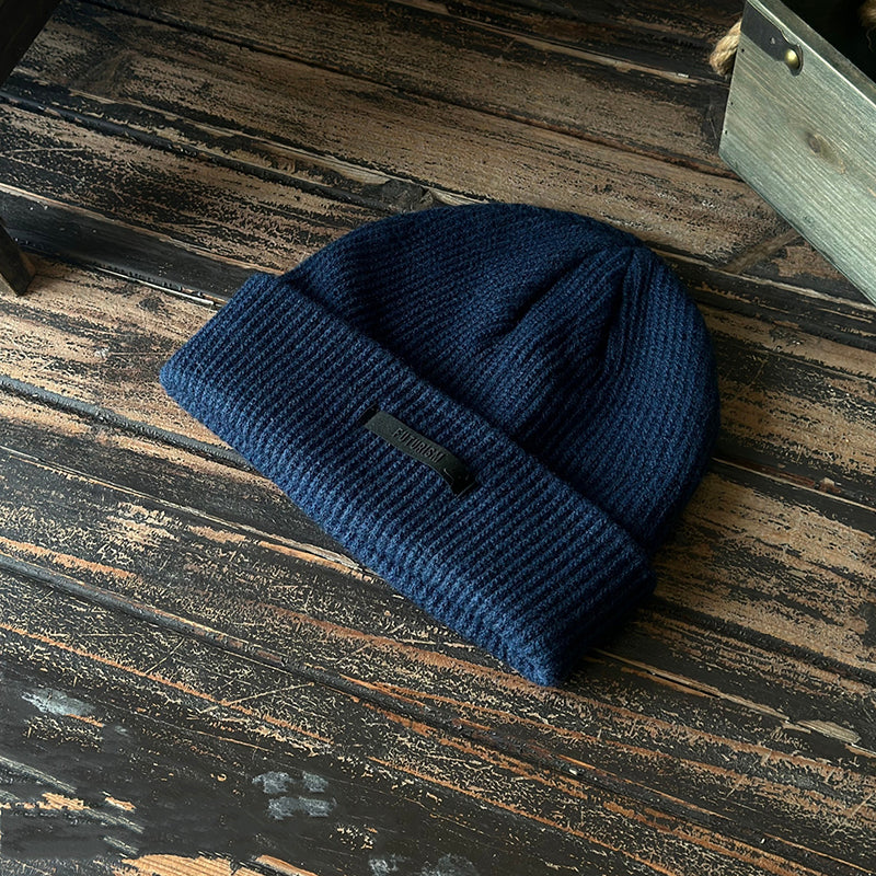 Vintage Winter Knitted Beanie Hat