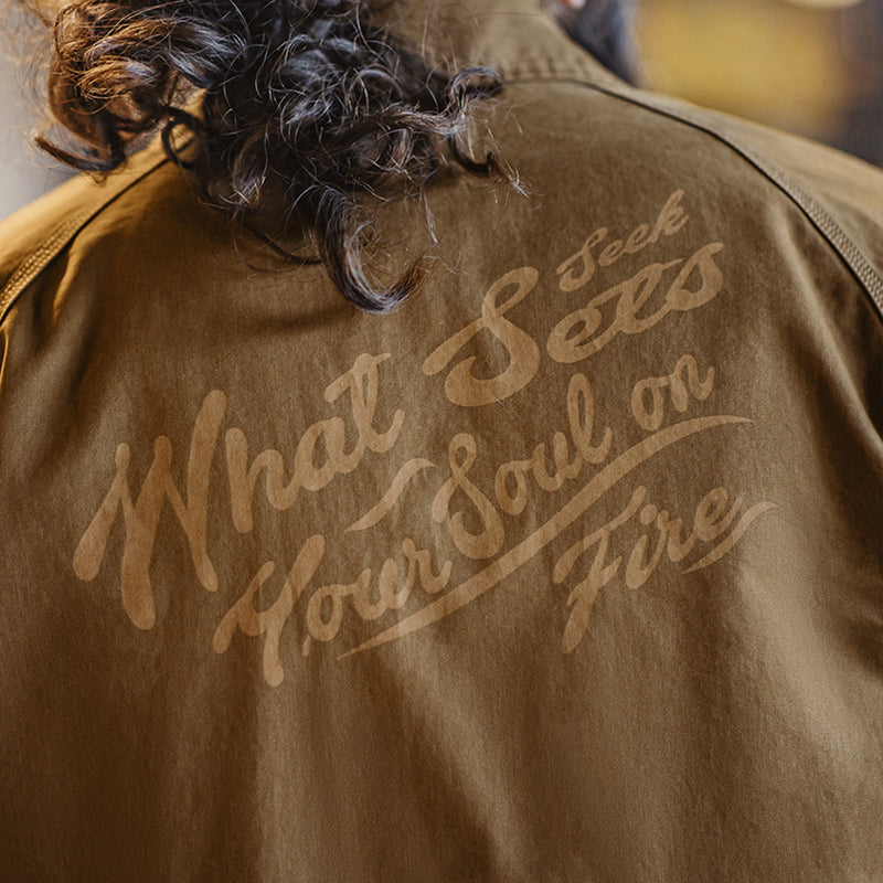 Vintage Printed Shirt Maillard Western Denim Shirt Pure Cotton Long Sleeve Jacket