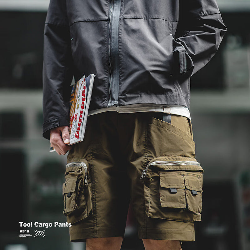 Retro Outdoor Multi-pockets Tool Cargo Pants