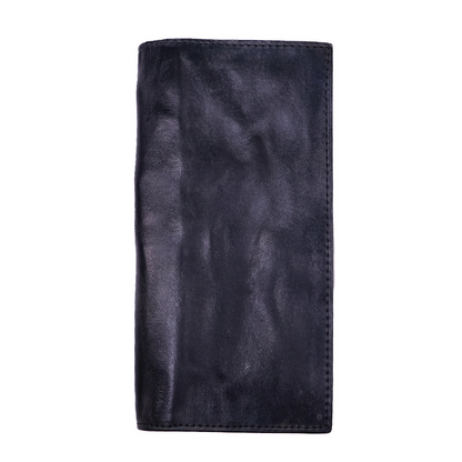 Handmade Vintage Long Wallet Made of Top-grain Vegetable-tanned Cowhide with Multiple Card Slots
