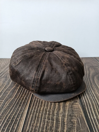 Vintage Newsboy Cap Retro Beret