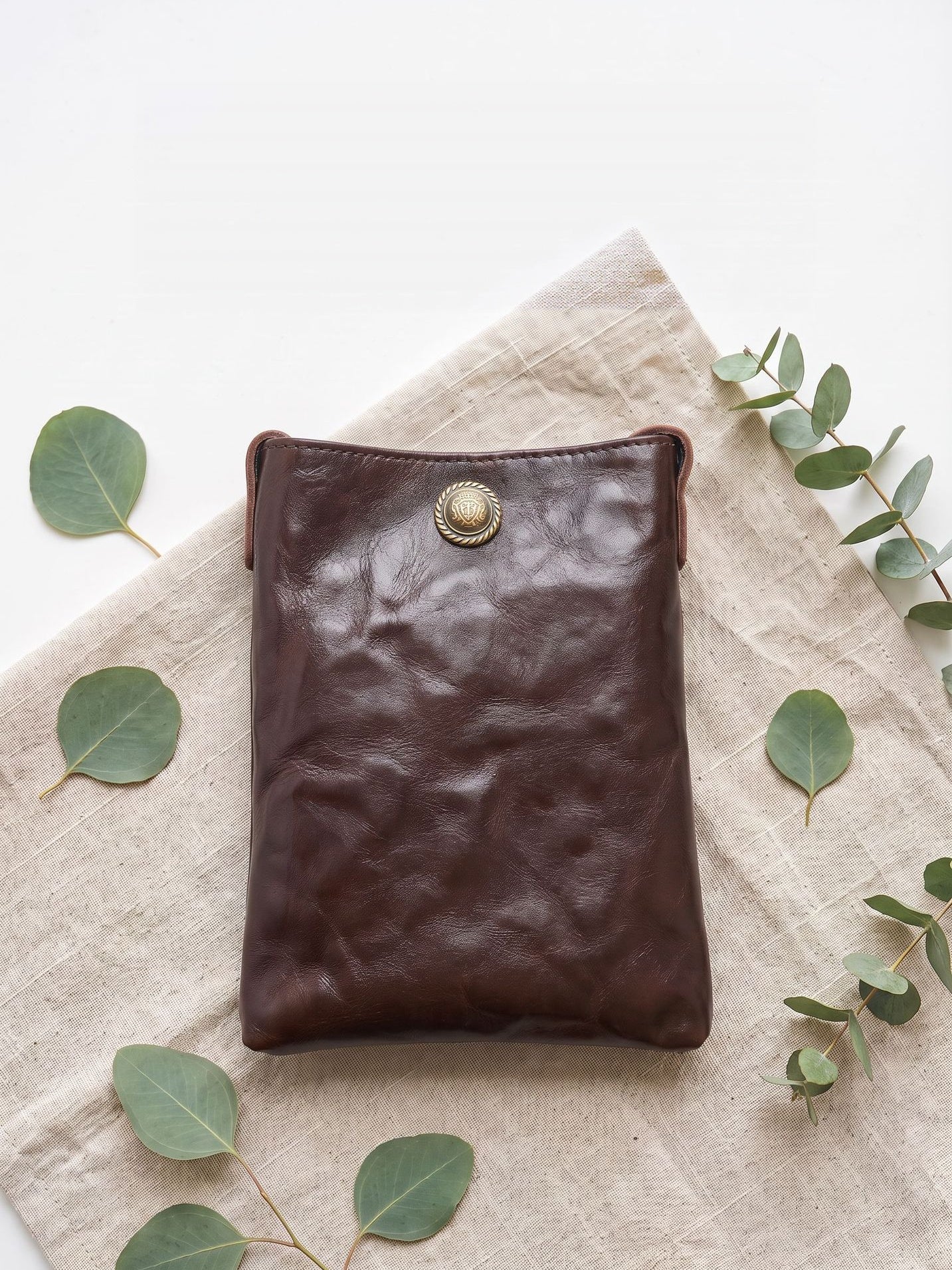 Retro Handmade Leather Crossbody Bag
