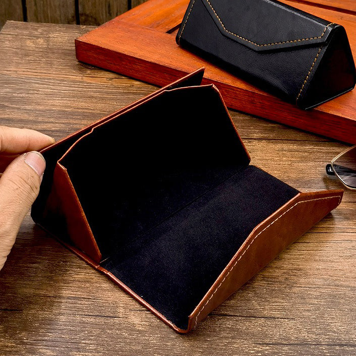 Travel Portable Handmade Retro Glasses Case