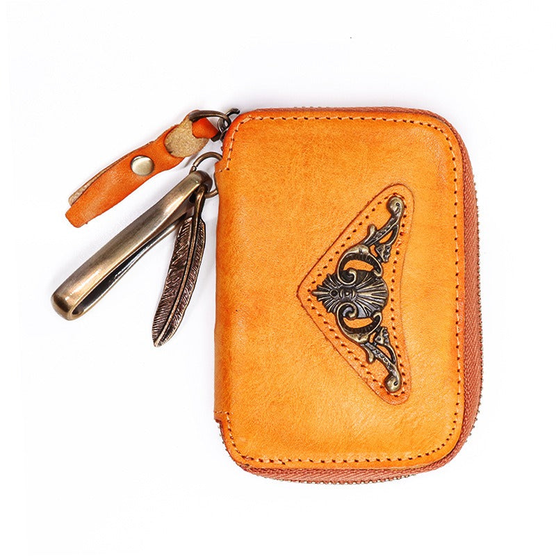 Retro Handmade Leather Key Bags