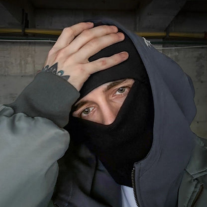 Vintage Winter Knitted Wool Beanie Hat