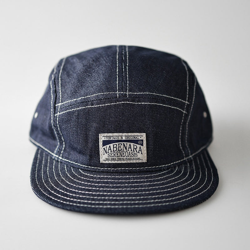 Retro Denim Flip Hat Beret Casual Cap Adjustable Hat