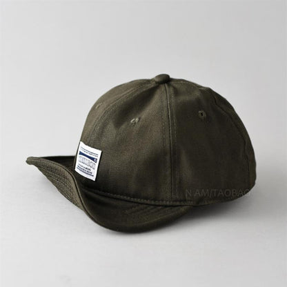 Retro Flip Hat Beret Casual Cap Adjustable Hat