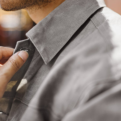 Vintage canvas oil wax jacket hunting oil wax jacket