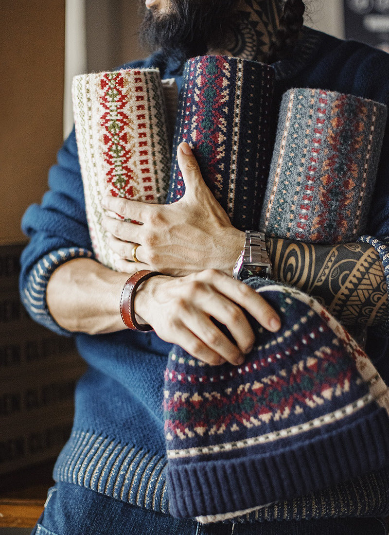 Retro Warm Soft Knitted Hat and Scarf
