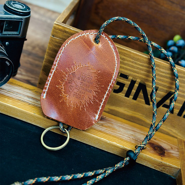 Retro Pull-out Handmade Leather Key Bag Accessories