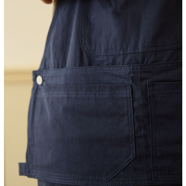 Retro Style Casual Multi-Pocket Overall Cargo Pants