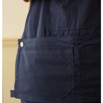 Retro Style Casual Multi-Pocket Overall Cargo Pants