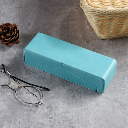 Retro Tanned Leather Glasses Case