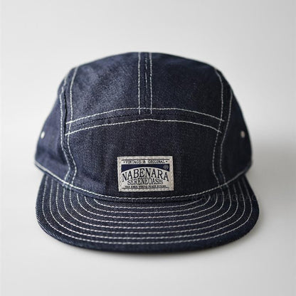 Retro Denim Flip Hat Beret Casual Cap Adjustable Hat