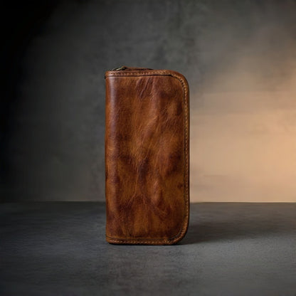 Retro Handmade Leather Wallet Multi-card Slots Wallet