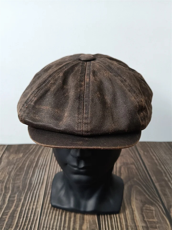 Vintage Newsboy Cap Retro Beret