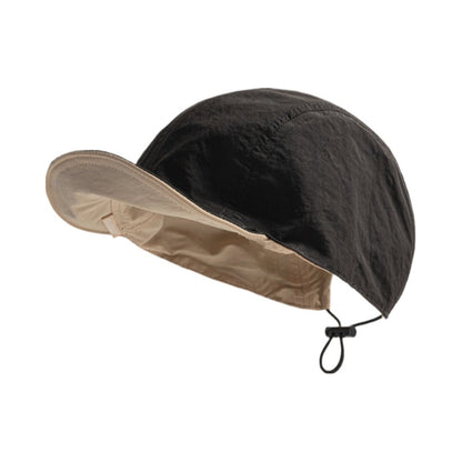 Retro Flip Hat Beret Casual Cap Adjustable Hat