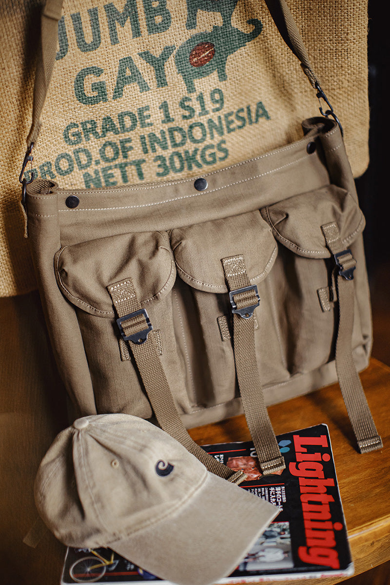 Retro Camouflage Tactical Crossbody Bag