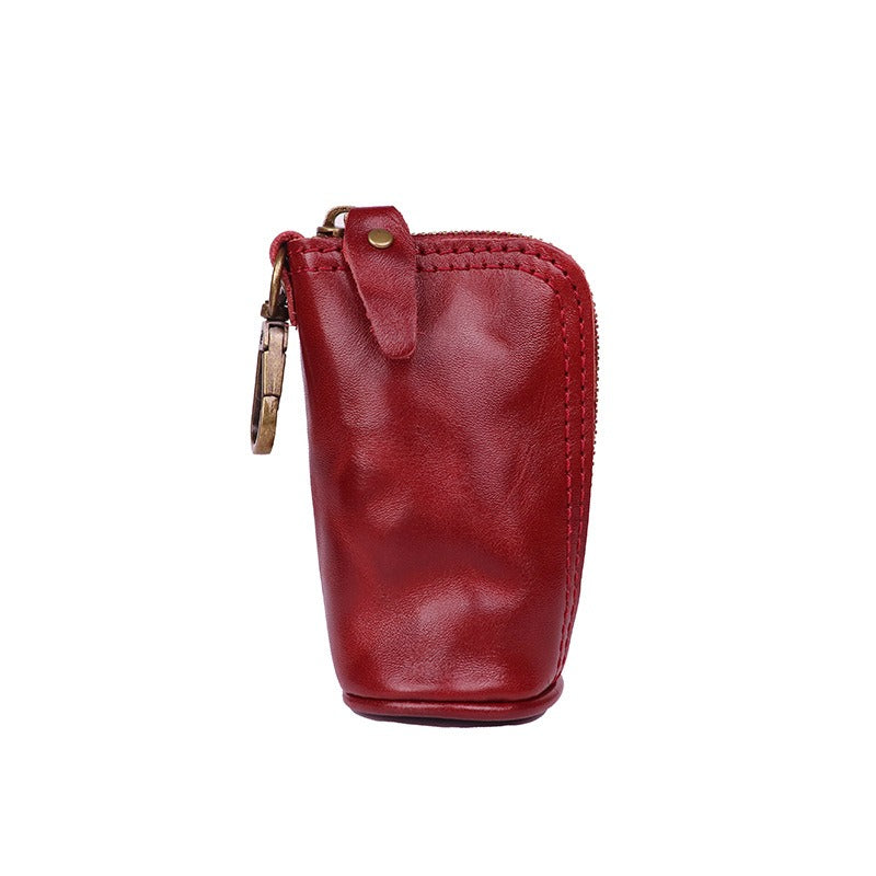Retro Handmade Leather Key Bags Waist Bags
