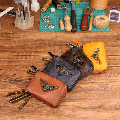 Retro Handmade Leather Key Bags