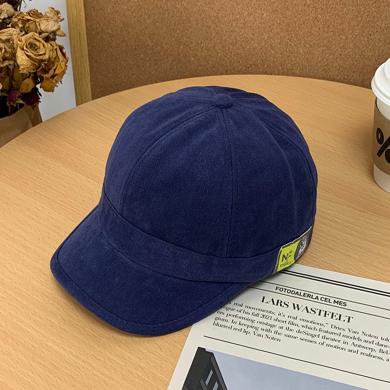 Retro Flip Hat Beret Casual Cap Adjustable Hat