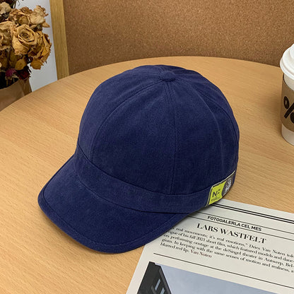 Retro Flip Hat Beret Casual Cap Adjustable Hat