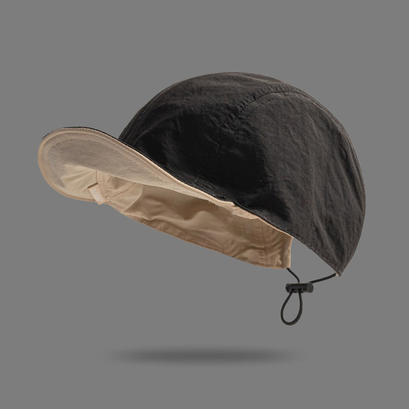 Retro Flip Hat Beret Casual Cap Adjustable Hat