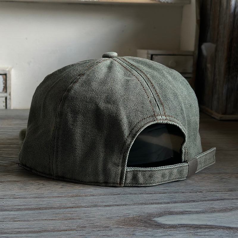 Retro Flip Hat Beret Casual Cap Adjustable Hat