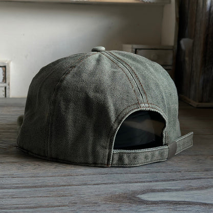 Retro Flip Hat Beret Casual Cap Adjustable Hat