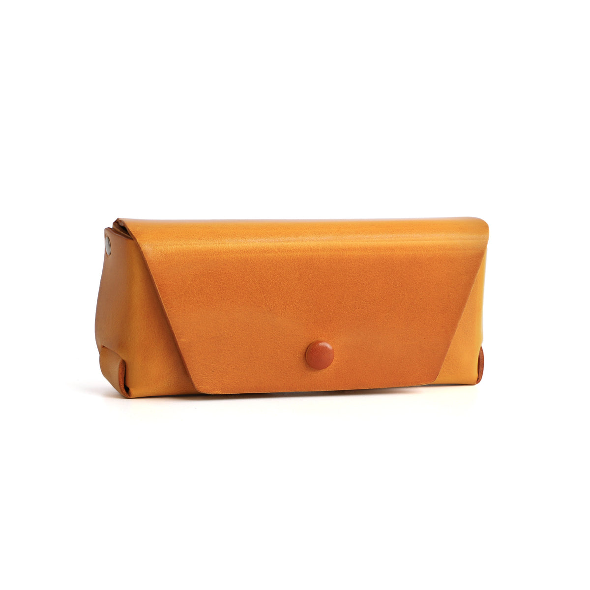 Retro Handmade Leather Glasses Case