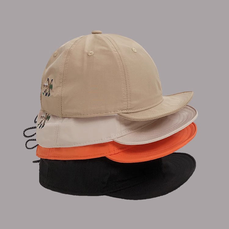 Retro Summer Light Mountain Cap