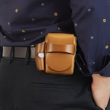 Vintage Handmade Vegetable Tanned Leather Cigarette Case